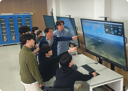 항공전자 시뮬레이터 교육
